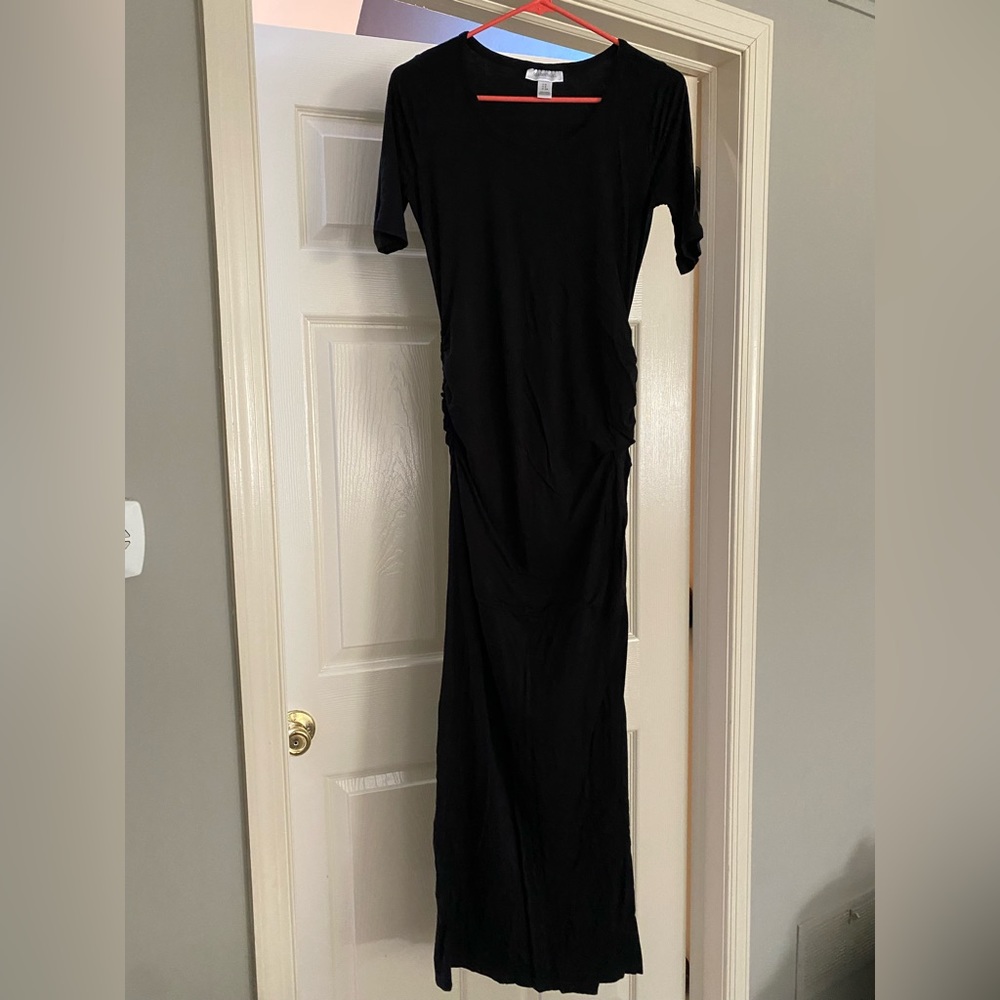 Motherhood Maternity Black Maxi